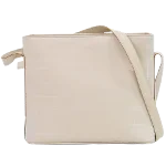 Beige Fabric Salvatore Ferragamo Shoulder Bag