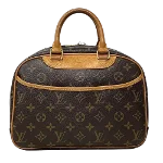 Brown Canvas Louis Vuitton Trouville