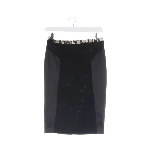 Black Viscose Just Cavalli Skirt