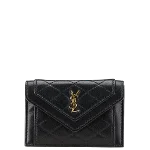 Black Leather Yves Saint Laurent Wallet