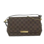 Brown Canvas Louis Vuitton Favorite