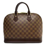 Brown Canvas Louis Vuitton Alma