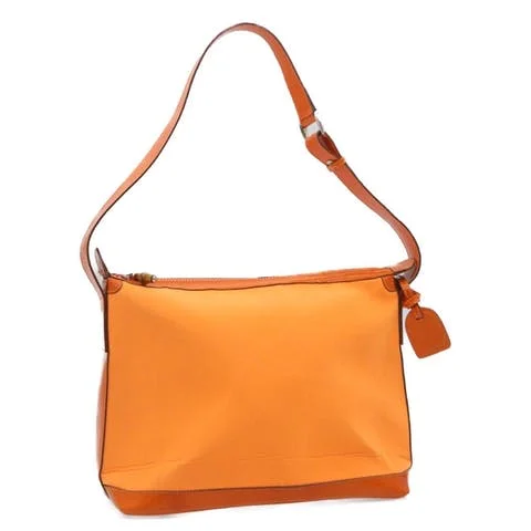 Orange Nylon Gucci Shoulder Bag
