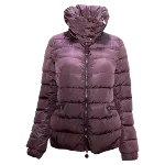 Burgundy Polyester Moncler Jacket