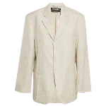 Beige Fabric Jacquemus Blazer