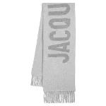 Grey Wool Jacquemus Scarf