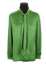 Green Fabric Dries Van Noten Top