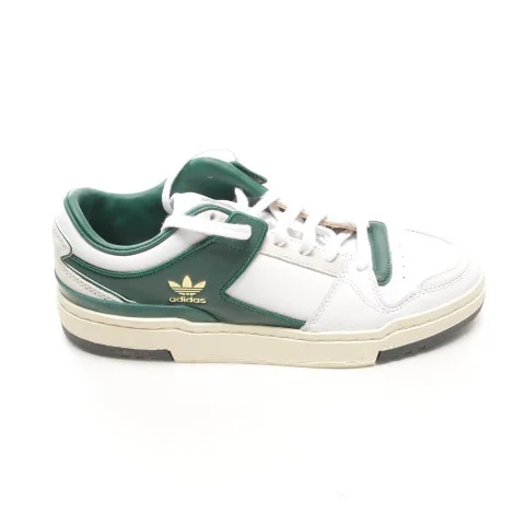 Green Leather Adidas Sneakers