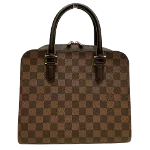 Brown Canvas Louis Vuitton Triana