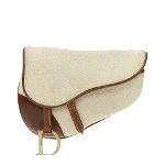 Beige Canvas Dior Belt Bag