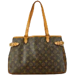 Brown Canvas Louis Vuitton Batignolles