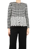 Black Cotton Alice + Olivia Jacket