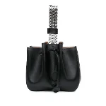 Black Leather Alaïa Handbag