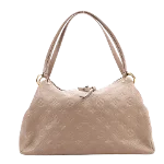 Beige Leather Louis Vuitton Shoulder Bags