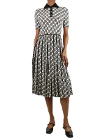 White Viscose Tory Burch Dress