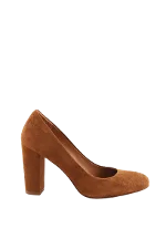 Brown Leather Sézane Heels