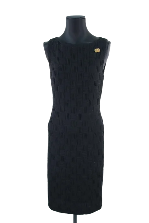 Black Polyester Roberto Cavalli Dress