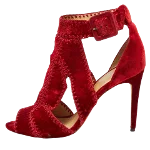 Red Velvet Alexandre Birman Sandals