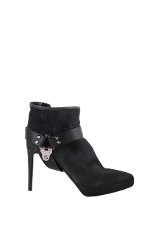 Black Suede Sergio Rossi Boots