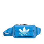 Blue Leather Gucci Belt Bag