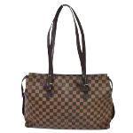 Brown Canvas Louis Vuitton Chelsea