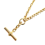 Gold Metal Bottega Veneta Necklace