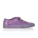 Purple Leather Common Projects Sneakers