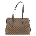 Brown Canvas Louis Vuitton Chelsea