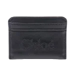 Black Leather Chloé Wallet