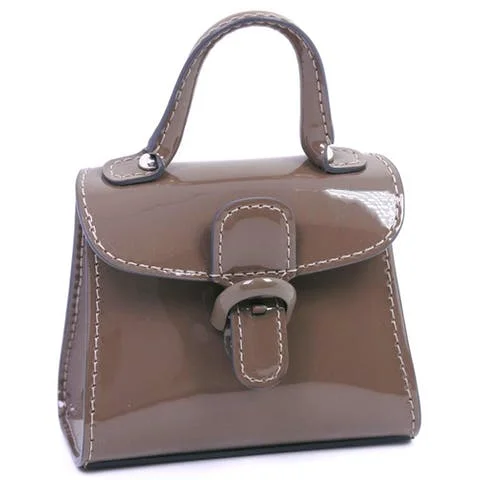 Brown Leather Delvaux Handbag