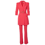 Pink Fabric Elisabetta Franchi Jumpsuit