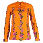 Orange Cotton Gucci Shirt
