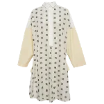 White Cotton Loewe Dress