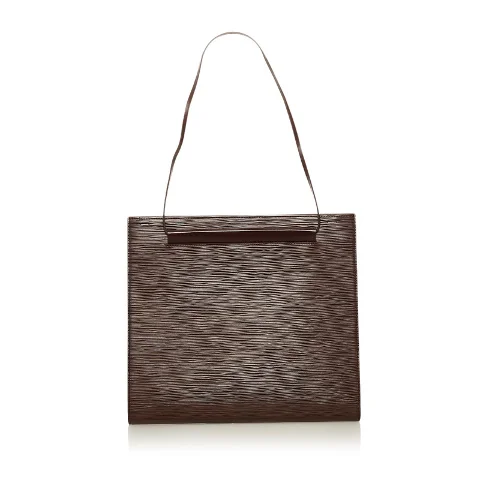 Brown Leather Louis Vuitton Croisette