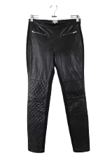 Black Leather Claudie Pierlot Pants