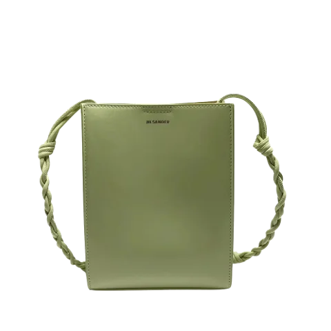 Green Leather Jil Sander Shoulder Bag