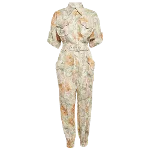 Beige Fabric Zimmermann Jumpsuit