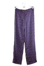 Blue Silk Heimstone Pants