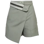Grey Fabric Fendi Shorts