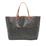 Black Fabric Goyard St Louis Tote