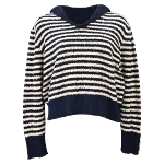 Navy Cotton Dior Sweater