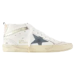 White Leather Golden Goose Sneakers