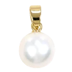 Gold Yellow Gold Mikimoto Charm