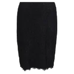 Black Polyester Diane Von Furstenberg Skirt