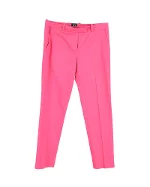 Pink Cotton Alexander McQueen Pants