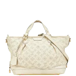 White Leather Louis Vuitton Mahina