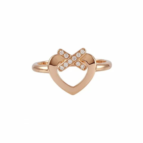 Gold Rose Gold Chaumet Ring