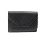 Black Leather Balenciaga Wallet