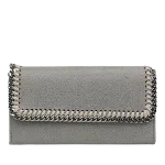 Grey Linen Stella McCartney Wallet