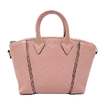 Pink Leather Louis Vuitton Lockit